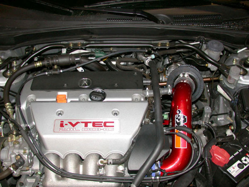 K&N Engineering K&N 02 Honda Civic Si Red Typhoon Short Ram Intake