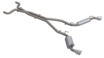 QTP 2010-2013 Chevrolet Camaro SS 6.2L QTP AR3 Cat Back