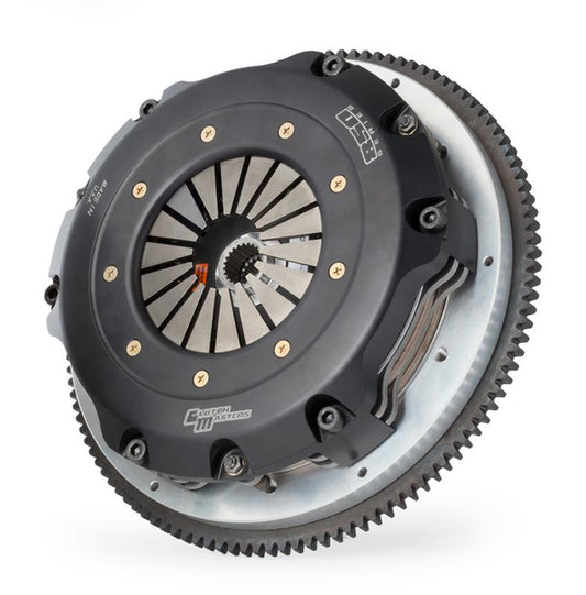 Clutch Masters 86-93 Supra 7MGE W58 8.5in TD Race Clutch Kit w/ Alum FW Push Type & Hyd Slave Cyl