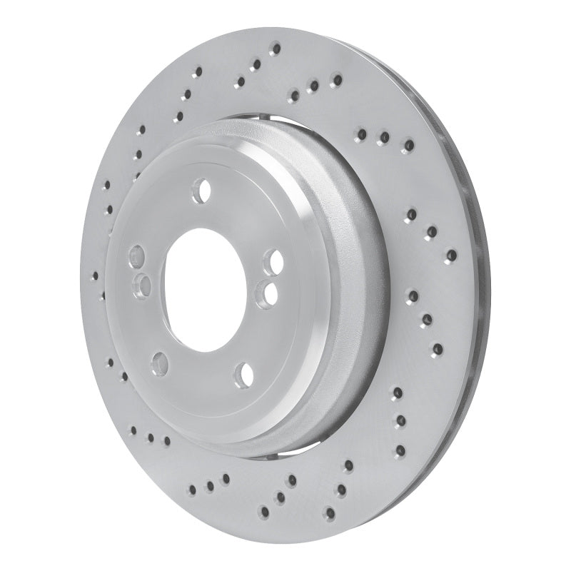DFC 06-08 BMW Z4 Left Rear Drilled Hi-Carbon Alloy Geomet Coated Rotor