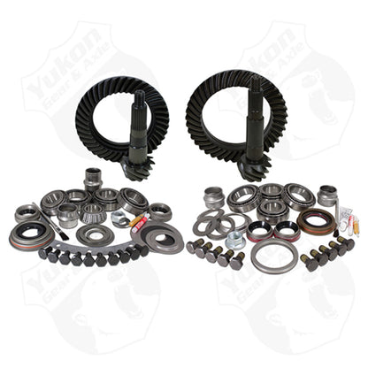 Yukon Gear & Axle Yukon Gear & Install Kit For Dana 30 Front / Dana 44 Rear Jeep TJ 4.88 Ratio