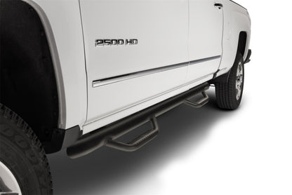 N-Fab Nerf Step 11-14 Chevy-GMC 2500/3500 Crew Cab - Tex. Black - Cab Length - 3in