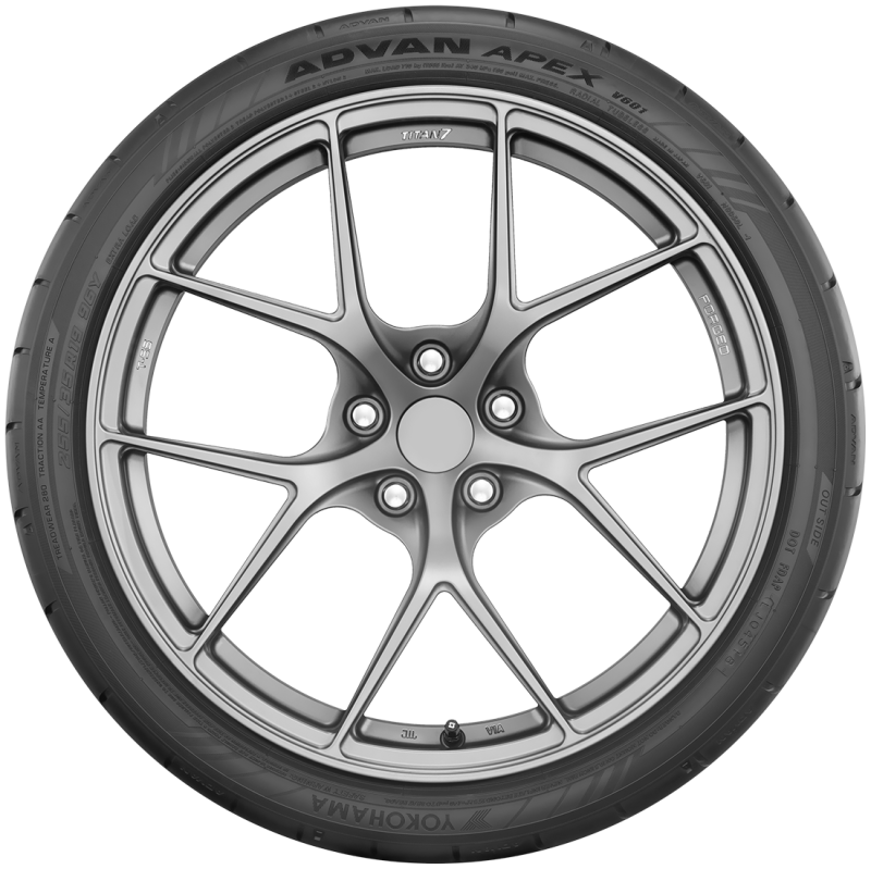 Yokohama Tire Yokohama Advan Apex V601 Tire - 245/40R17 95Y