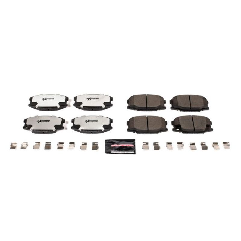 PowerStop Power Stop 2001 Mitsubishi Fuso FE-CA Front or Rear Z36 Truck & Tow Brake Pads w/Hardware