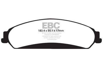 EBC 2011+ Chrysler 300C Ultimax Front Brake Pads