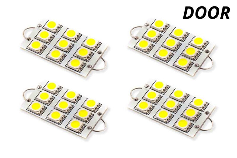 Diode Dynamics 44mm SML8 LED Bulb - Red Set of 4