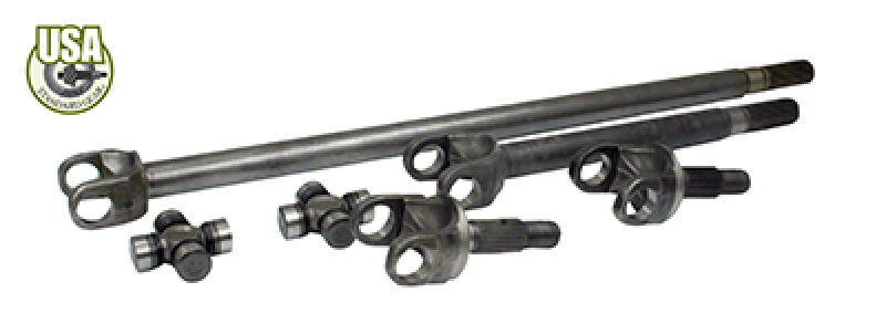 Yukon Gear & Axle USA Standard 4340 Chrome-Moly Replacement Axle Kit For 79-93 Dodge Dana 60 Front / 30 Spline