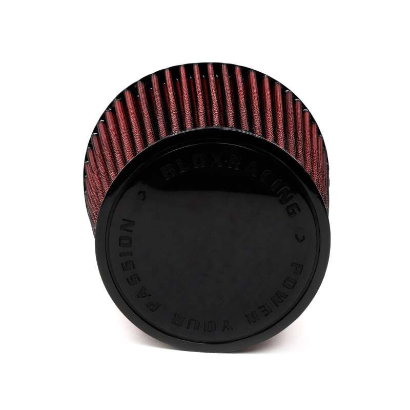 BLOX Racing Performance Filter Kit w/ 4.0inch Velocity Stack Air Filter and 4.0inch Silicone Hose