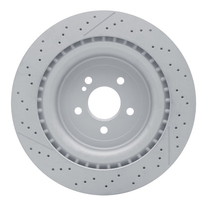 DFC 13-23 Mercedes-Benz SL63 AMG Rear Drilled and Slotted Hi-Carbon Alloy Geomet Coated Rotor