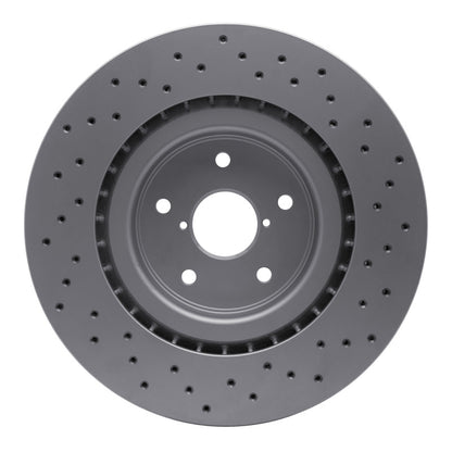 DFC 18-25 Subaru WRX STI Front Drilled GeoSPEC Coated Rotor