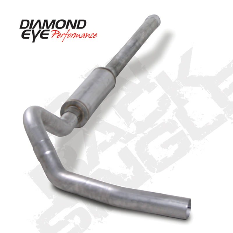 Diamond Eye Performance Diamond Eye KIT 4in Catback Single AL CHEVY/GMC 6.6L 2500/3500 2006-2007.5