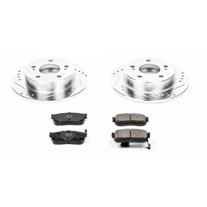 PowerStop Power Stop 89-94 Nissan Maxima Rear Z23 Evolution Sport Brake Kit
