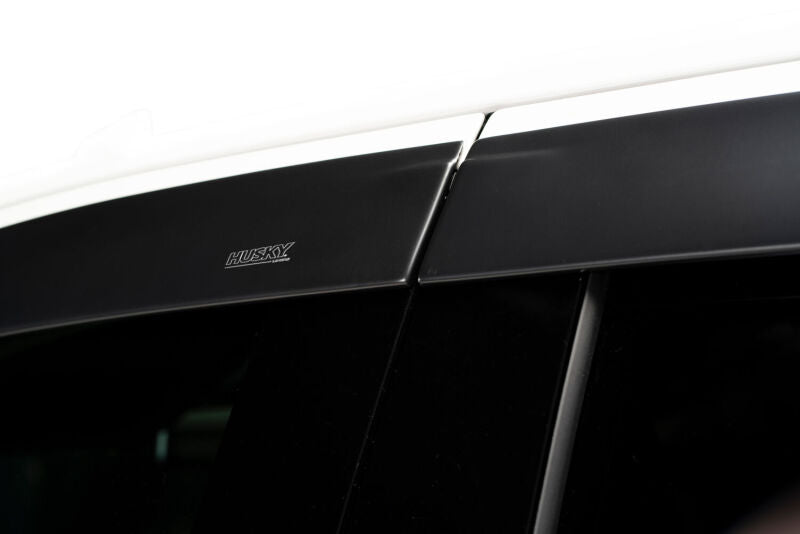 Husky Liners 07-13 Chevrolet Silverado 1500/2500/3500HD CC Ventvisor Low Profile 4pc - Matte Black