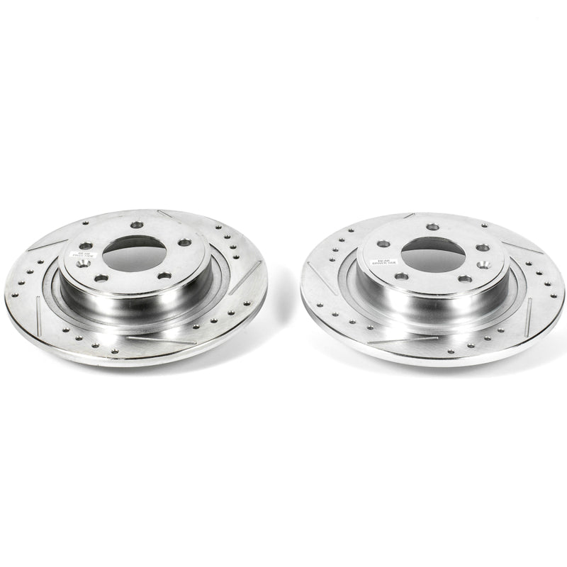 PowerStop Power Stop 16-19 Buick Cascada Rear Evolution Drilled & Slotted Rotors - Pair