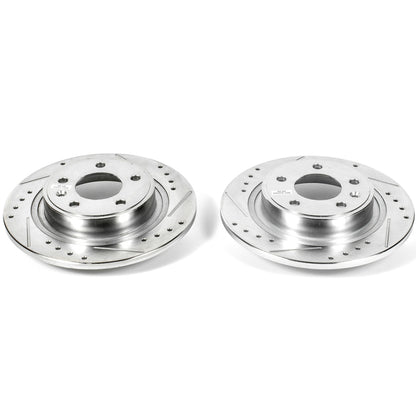PowerStop Power Stop 16-19 Buick Cascada Rear Evolution Drilled & Slotted Rotors - Pair