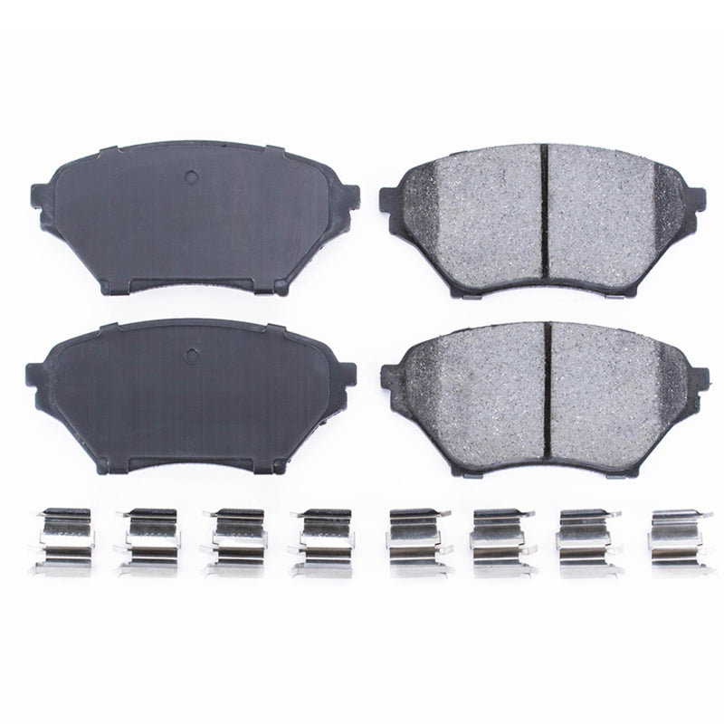 PowerStop Power Stop 01-05 Mazda Miata Front Z17 Evolution Ceramic Brake Pads w/Hardware