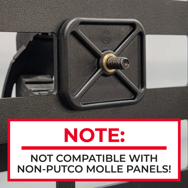 Putco Large Molle Mount Grip Kit (1 pc kit)