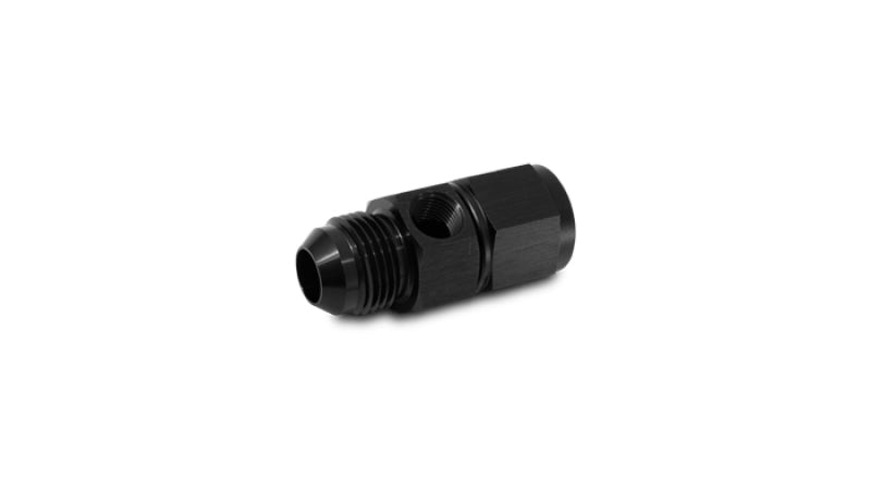 Vibrant -4AN Male to -4AN Female Union Adapter Fitting w/ 1/8in NPT Port