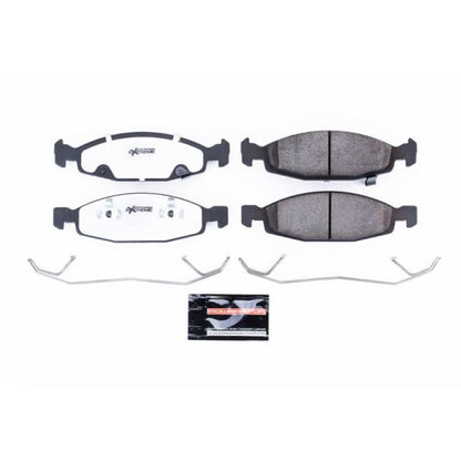 PowerStop Power Stop 99-03 Jeep Grand Cherokee Front Z26 Extreme Street Brake Pads w/Hardware