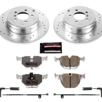 PowerStop Power Stop 03-05 Land Rover Range Rover Rear Z26 Street Warrior Brake Kit
