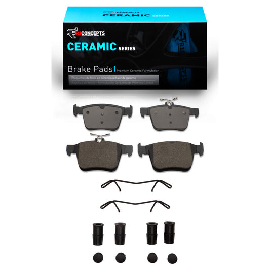 R1 Concepts R1 2015-2025 Audi Q3 Rear R1 Ceramic Pads & Hardware Kit