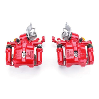PowerStop Power Stop 98-02 Honda Accord Rear Red Calipers w/Brackets - Pair