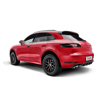 Akrapovic Akrapovic 2014 Porsche Macan Turbo (95B) Evolution Line Cat Back (Titanium) w/ Carbon Fiber Tips
