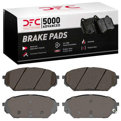 DFC 07-12 Hyundai Veracruz Front 5000 Advanced Ceramic Brake Pads