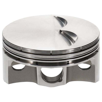JE Pistons Chevrolet Small Block Stock Car 4.060in Bore 1.250 CD Flat Top -3.8cc - Set of 8