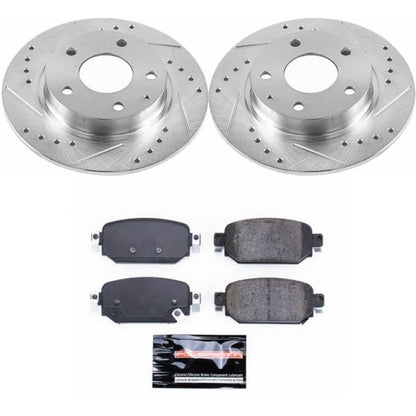 PowerStop Power Stop 17-18 Mazda 3 Rear Z23 Evolution Sport Brake Kit