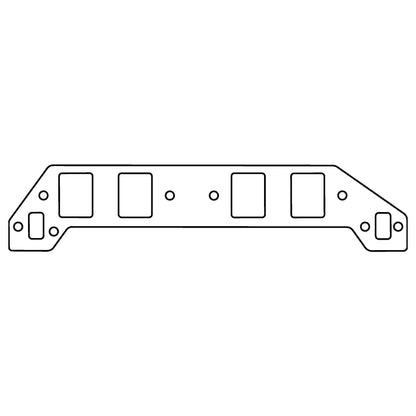 Cometic Gasket Cometic GM Gen-V/VI BB V8 .094in Fiber Intake Mani Gasket Set-2.460in x 1.860in Rect. Ports