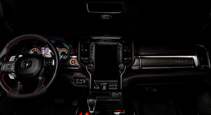 ORACLE Lighting Oracle 19-22 Ram Fiber Optic LED Interior Ambient Dash Kit - (3PCS) -