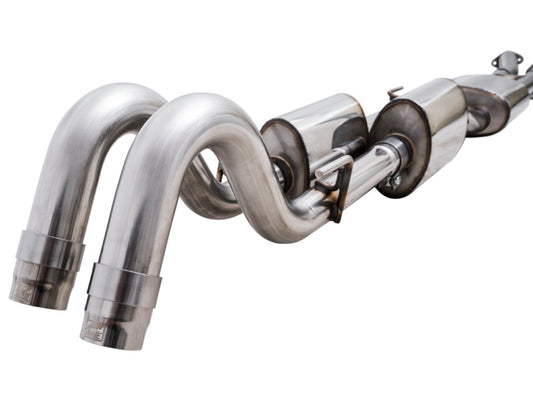 AWE Tuning 2016-2022 Toyota Tacoma 0FG Exhaust with BashGuard - No Tips