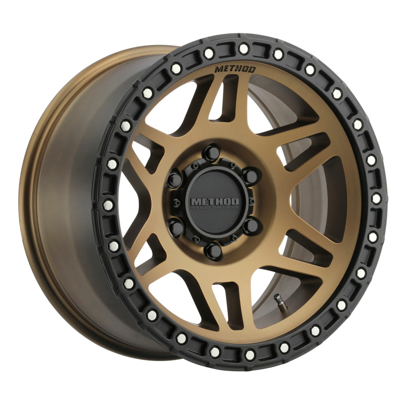 Method Wheels Method MR312 17x8.5 0mm Offset 6x135 87mm CB Method Bronze/Black Street Loc Wheel