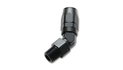 Vibrant Male NPT 90 Degree Hose End Fitting -6AN - 1/4 NPT