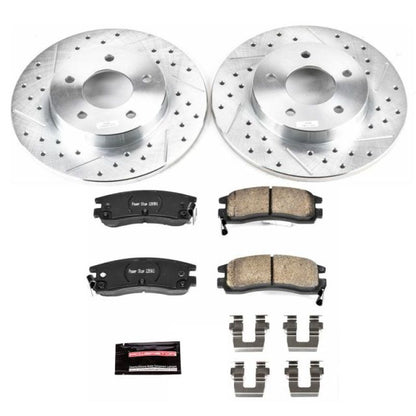 PowerStop Power Stop 00-05 Buick LeSabre Rear Z23 Evolution Sport Brake Kit