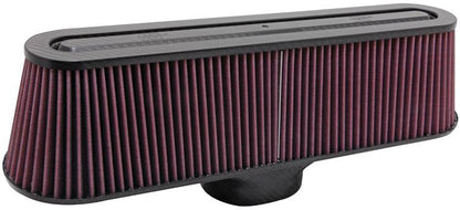 K&N Engineering K&N Air Filter with Carbon Fiber Top and Base