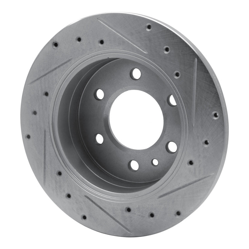 R1 Concepts R1 06-18 Dodge Sprinter 3500 Rear Left Drilled & Slotted Silver Brake Rotor