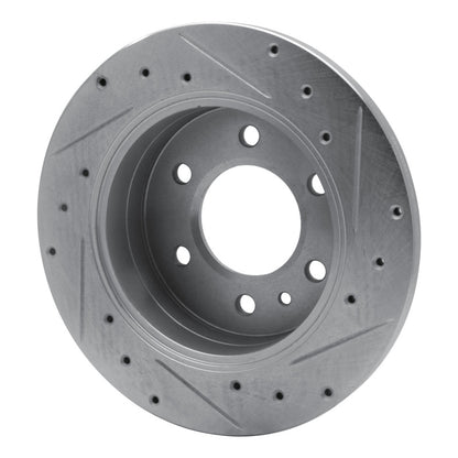 R1 Concepts R1 06-18 Dodge Sprinter 3500 Rear Left Drilled & Slotted Silver Brake Rotor