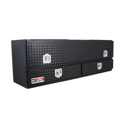 Westin/Brute High Cap 72in Stake Bed Contractor TopSider w/ Base Drawers - Textured Black