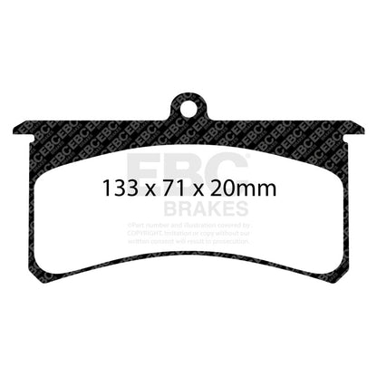 EBC Brakes Yellowstuff Performance Brake Pads