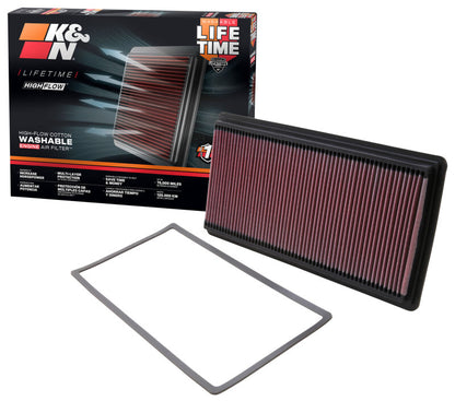 K&N Engineering K&N Replacement Air Filter CHEVY CAMARO 3.8/5.7L 98-07, PONTIAC FIREBIRD 3.8/5.7L 98-02