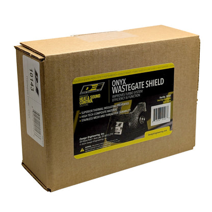 DEI Wastegate Shield - Turbosmart 40mm to 45mm - Onyx