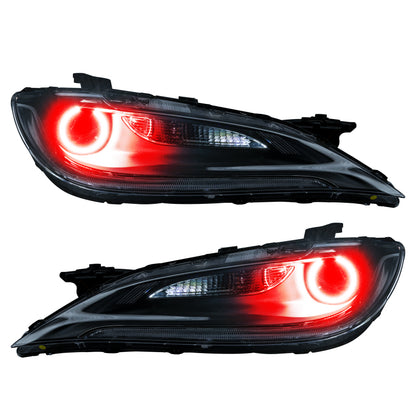 ORACLE Lighting Oracle 15-17 Chrysler 0 LED Headlight Halo Kit - Red