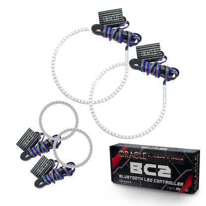 ORACLE Lighting Oracle Volvo S60 05-09 Halo Kit - ColorSHIFT w/ BC1 Controller