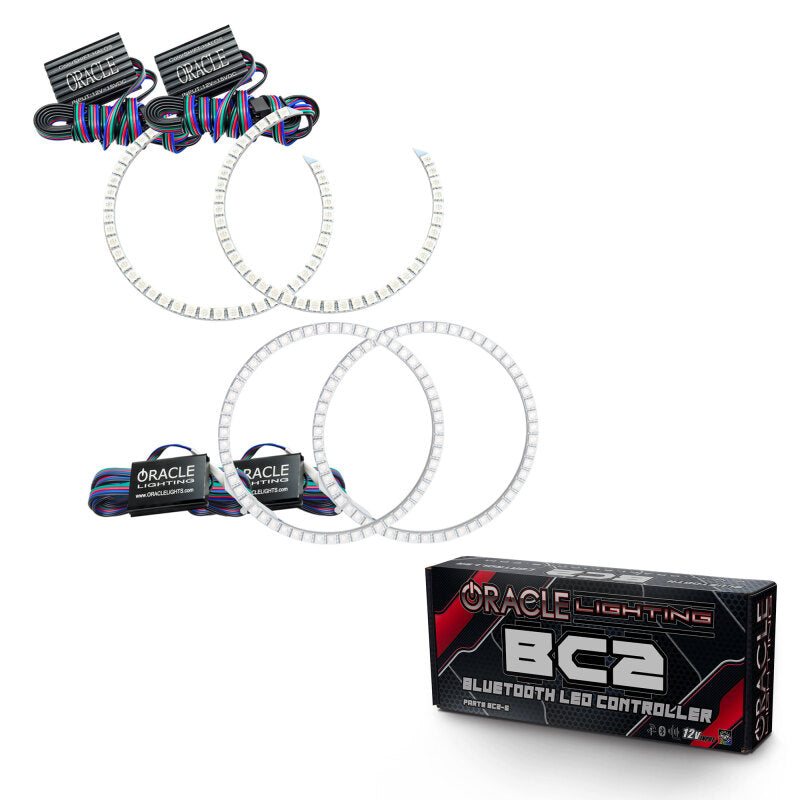 ORACLE Lighting Oracle Nissan Titan 08-15 Halo Kit - ColorSHIFT w/ BC1 Controller