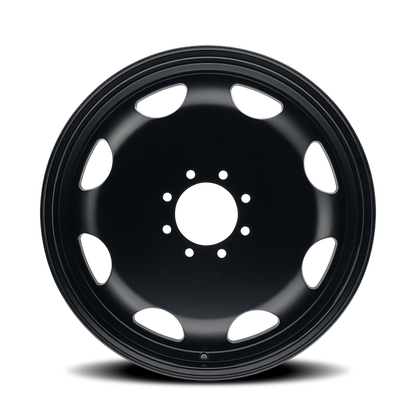 Cali Off-Road 9110D Summit Dually 20x8.25 / 8x165.1 BP / 100mm Offset / 121.3mm Hub Matte Blk Wheel