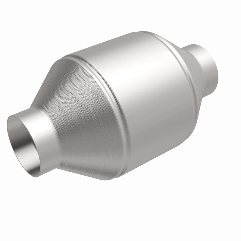 MagnaFlow Conv Univ 2.25in Inlet/Outlet Center/Center Round 3in Body L x 5in W x 8.75in Overall L