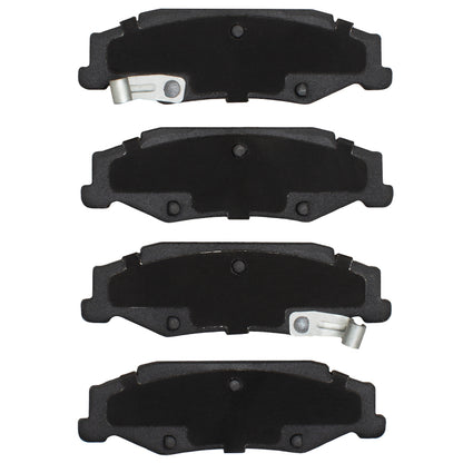 R1 Concepts R1 97-13 Chevrolet Corvette Rear Semi Met Brake Pads