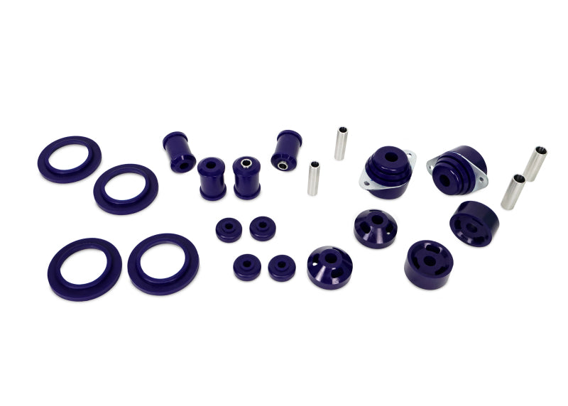 SuperPro 67-76 Triumph TR5/250/6 Rear Suspension Kit SS Hardware